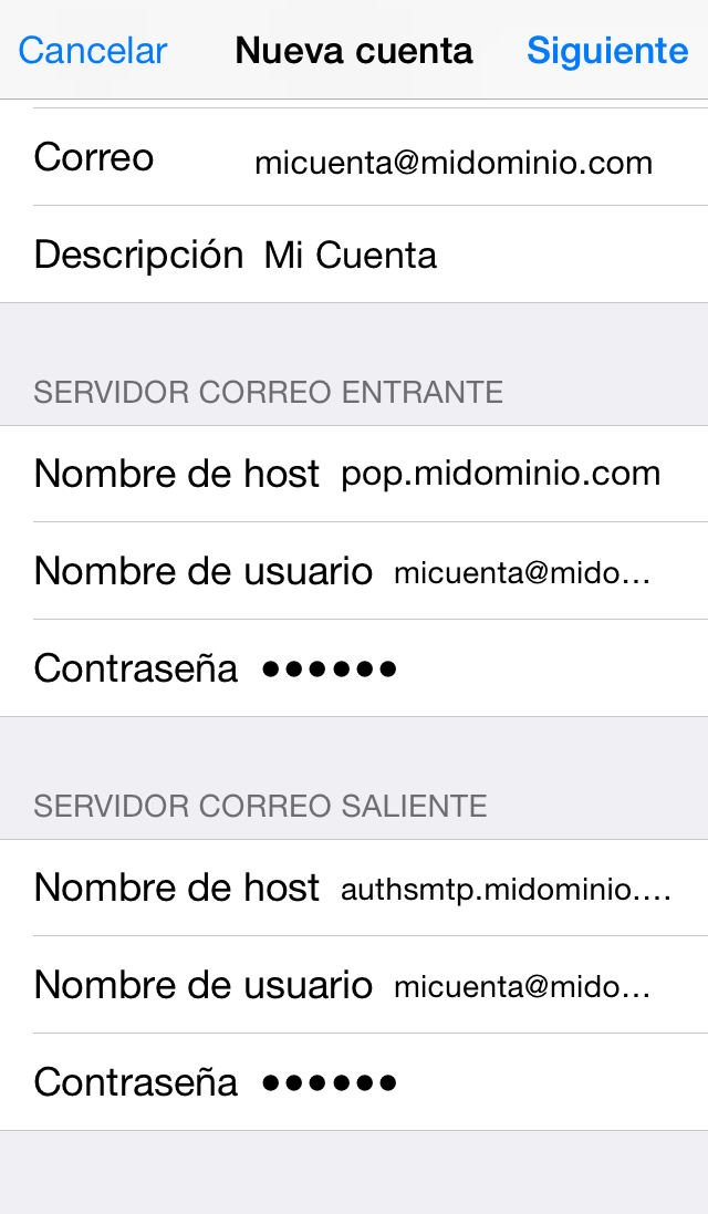 Como Configurar Tu Correo De Nominalia En Iphone Ipad O Ipod