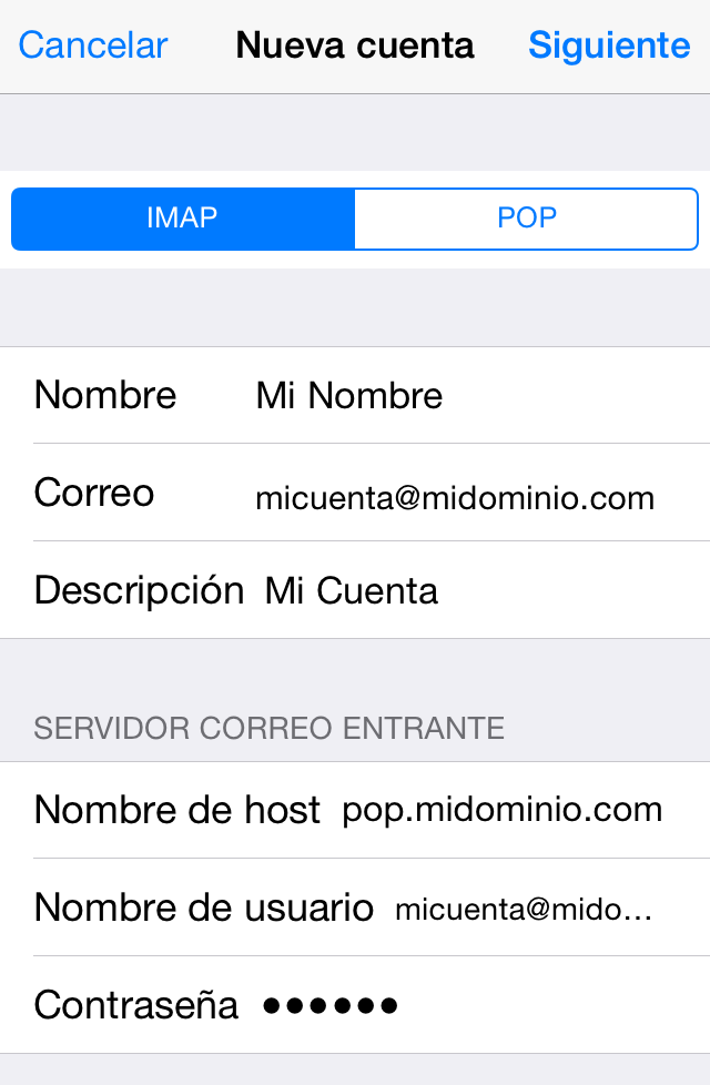 Como Configurar Tu Correo De Nominalia En Iphone Ipad O Ipod